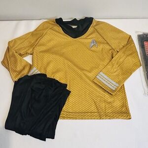 Captain Kirk Costume Star Trek Boys Halloween Costume Large for 8-10 Year